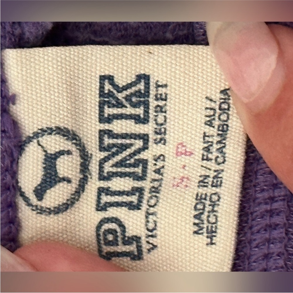 Free Item! ‼️ Any purchase over $5 -Victoria Secret PINK Purple Jogger - SP - Picture 4 of 5
